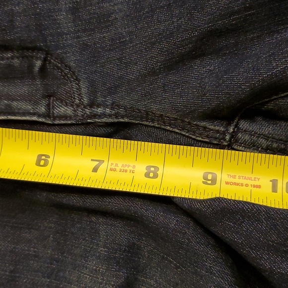 Athleta Sculptek Dark Wash Skinny Jeans 4 EUC - Picture 8 of 12